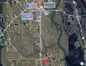 4305 US Highway 1 S, Saint Augustine, FL - AERIAL  map view