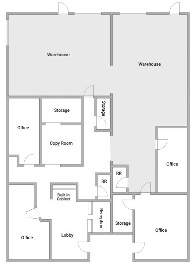 405-421 Vernon Way, El Cajon, CA à louer Plan d’étage- Image 1 de 1