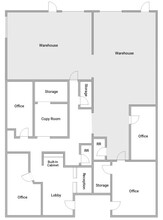 405-421 Vernon Way, El Cajon, CA à louer Plan d’étage- Image 1 de 1