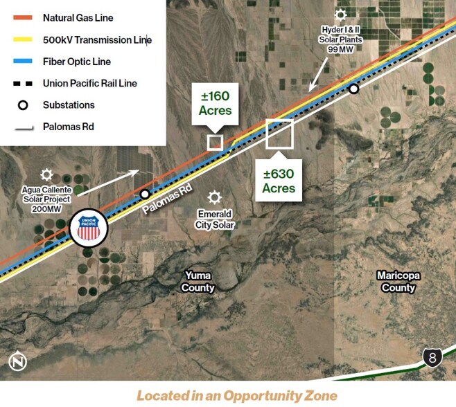 Yuma Land 160 & 630 Acres Land For Sale portefeuille de 2 propriétés à vendre sur LoopNet.ca - Photo du bâtiment - Image 1 de 3