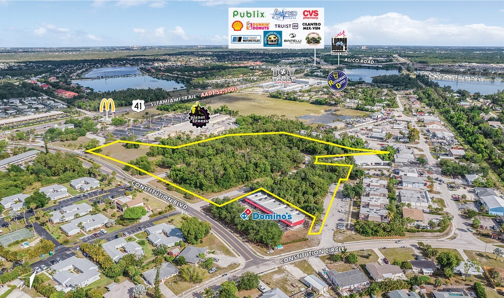 7011 Constitution Blvd, Fort Myers, FL for sale - Aerial - Image 2 of 6