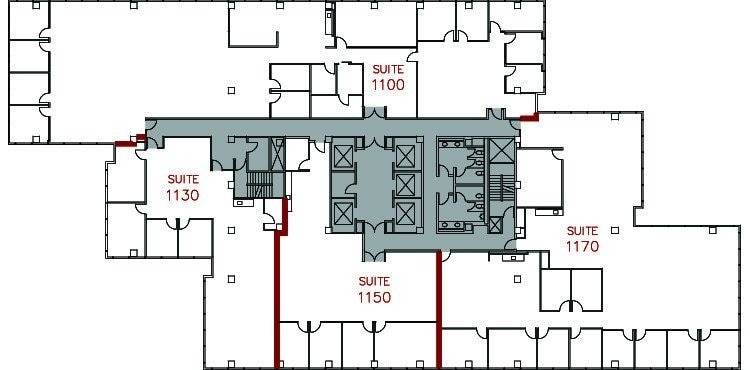 3131 Camino del Rio N, San Diego, CA à louer Plan d’étage- Image 1 de 1