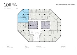 2611 S Clark St, Arlington, VA for lease Floor Plan- Image 1 of 1