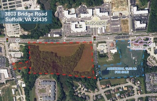 Plus de détails pour 3803 Bridge Rd, Suffolk, VA - Terrain à vendre