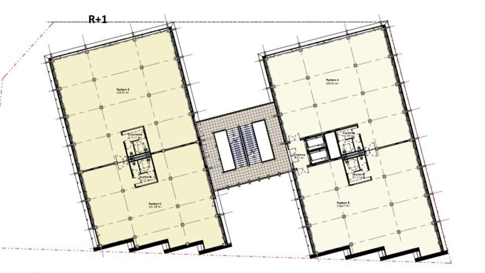 Bureau dans Strasbourg à vendre - Plan d’étage - Image 3 de 5