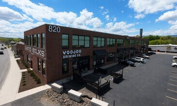 820-826 S Washington Ave, Scranton, PA - Aérien Vue de la carte