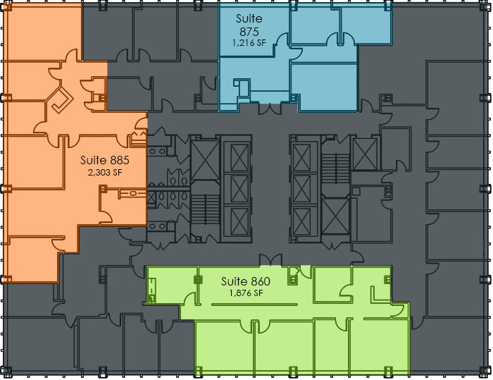 124 W Capitol Ave, Little Rock, AR for lease Floor Plan- Image 1 of 4