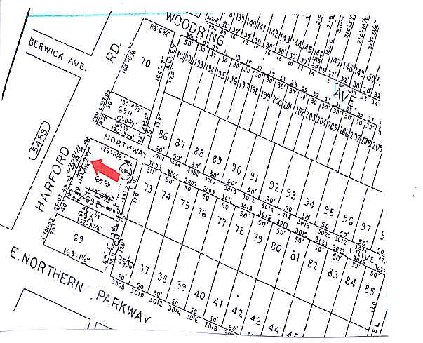 6721 Harford Rd, Baltimore, MD for sale - Plat Map - Image 3 of 3