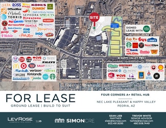 Plus de détails pour 25710 N Lake Pleasant & Happy Valley, Peoria, AZ - Commerce de détail à louer