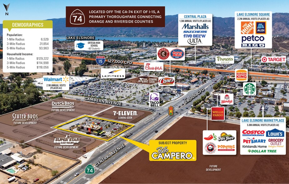 29160 Central Ave, Lake Elsinore, CA à vendre - Photo du bâtiment - Image 3 de 5