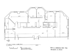 405 N Wabash Ave, Chicago, IL à louer Plan d  tage- Image 1 de 6