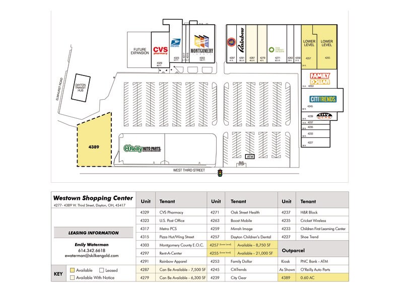 4389 W 3rd St, Dayton, OH à louer - Photo du bâtiment - Image 2 de 3