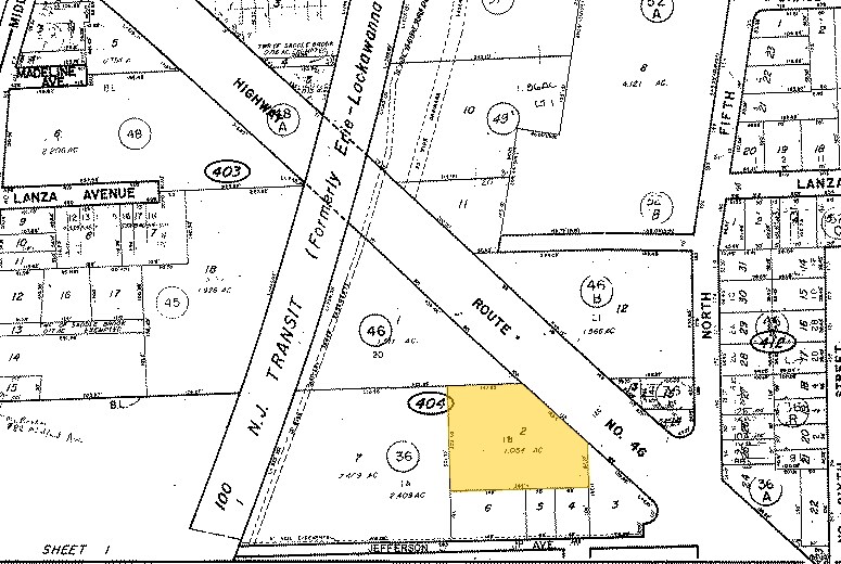 114 US Highway 46, Saddle Brook, NJ à louer - Plan cadastral - Image 3 de 17