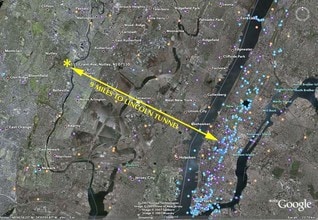 115 Grant Ave, Nutley, NJ - AERIAL  map view