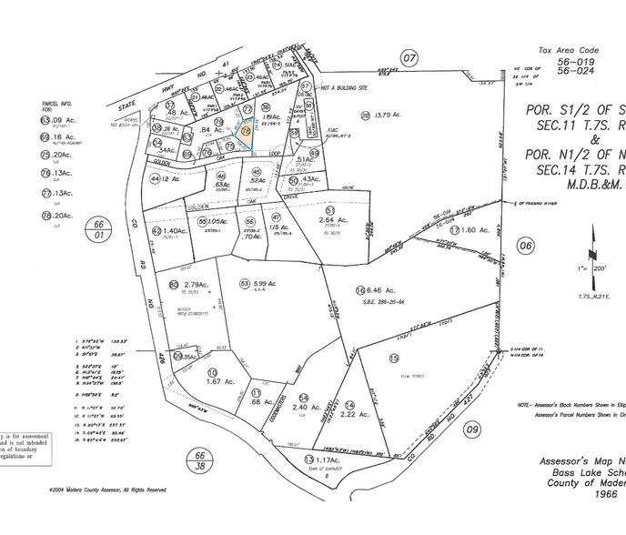 49271 Golden Oak Loop, Oakhurst, CA for lease - Plat Map - Image 2 of 30