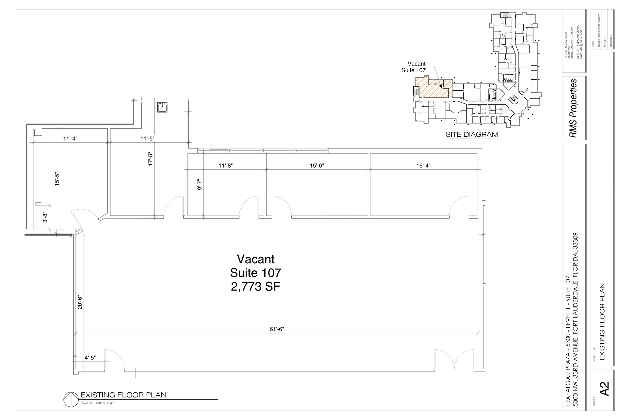 5300 NW 33rd Ave, Fort Lauderdale, FL à louer Plan de site- Image 1 de 1