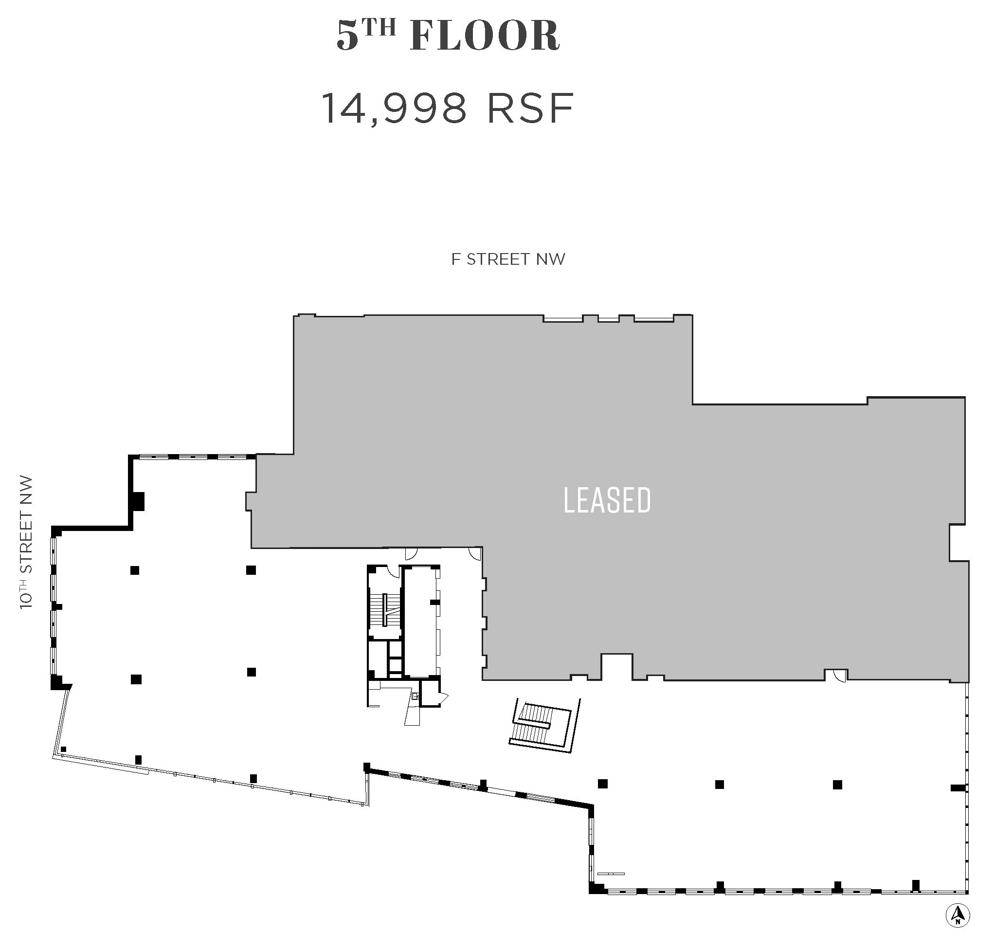 950 F St NW, Washington, DC for lease Floor Plan- Image 1 of 1