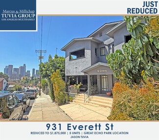 More details for 931 Everett St, Los Angeles, CA - Multifamily for Sale