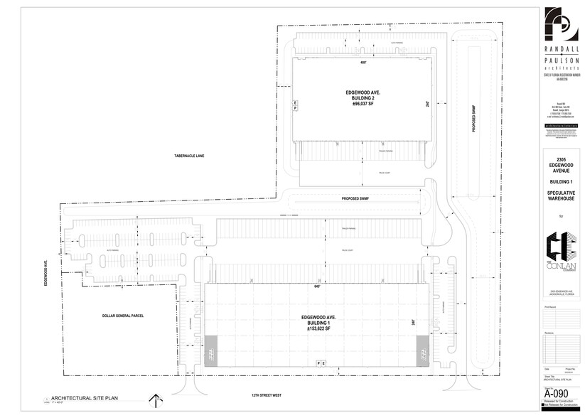 2305 Edgewood Ave N, Jacksonville, FL à louer - Plan de site - Image 2 de 4