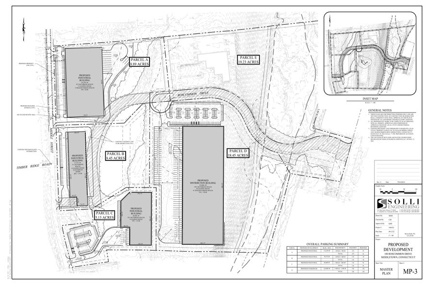 100 Roscommon Dr, Middletown, CT à vendre - Plan de site - Image 3 de 3
