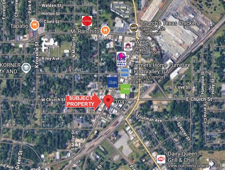 104 E Main St, Fort Valley, GA à vendre - Photo du bâtiment - Image 2 de 5