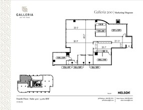 600 Galleria Pky SE, Atlanta, GA à louer Plan d’étage- Image 1 de 1