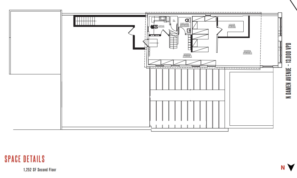 1635-1637 N Damen Ave, Chicago, IL for sale Floor Plan- Image 1 of 1
