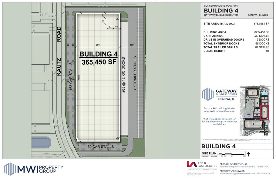 IL Route 38, Geneva, IL à vendre - Plan d’étage - Image 2 de 2