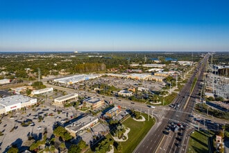 852-884 E Tarpon Ave, Tarpon Springs, FL - Aérien Vue de la carte