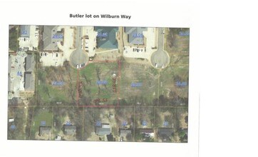 Wilburn Way, Starkville, MS - Aérien  Vue de la carte