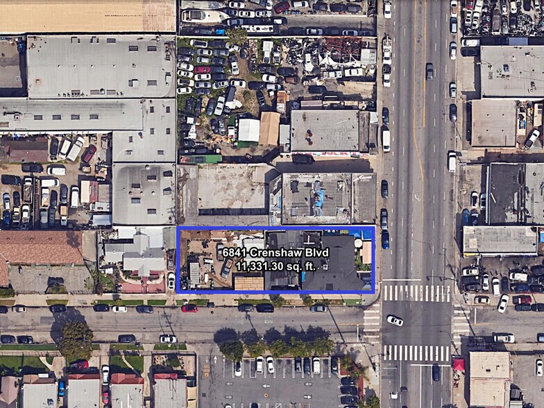 6841 Crenshaw Blvd, Los Angeles, CA à louer - Photo du bâtiment - Image 3 de 15