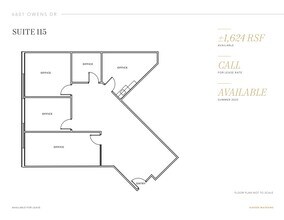 6601 Owens Dr, Pleasanton, CA à louer Plan d’étage- Image 1 de 1