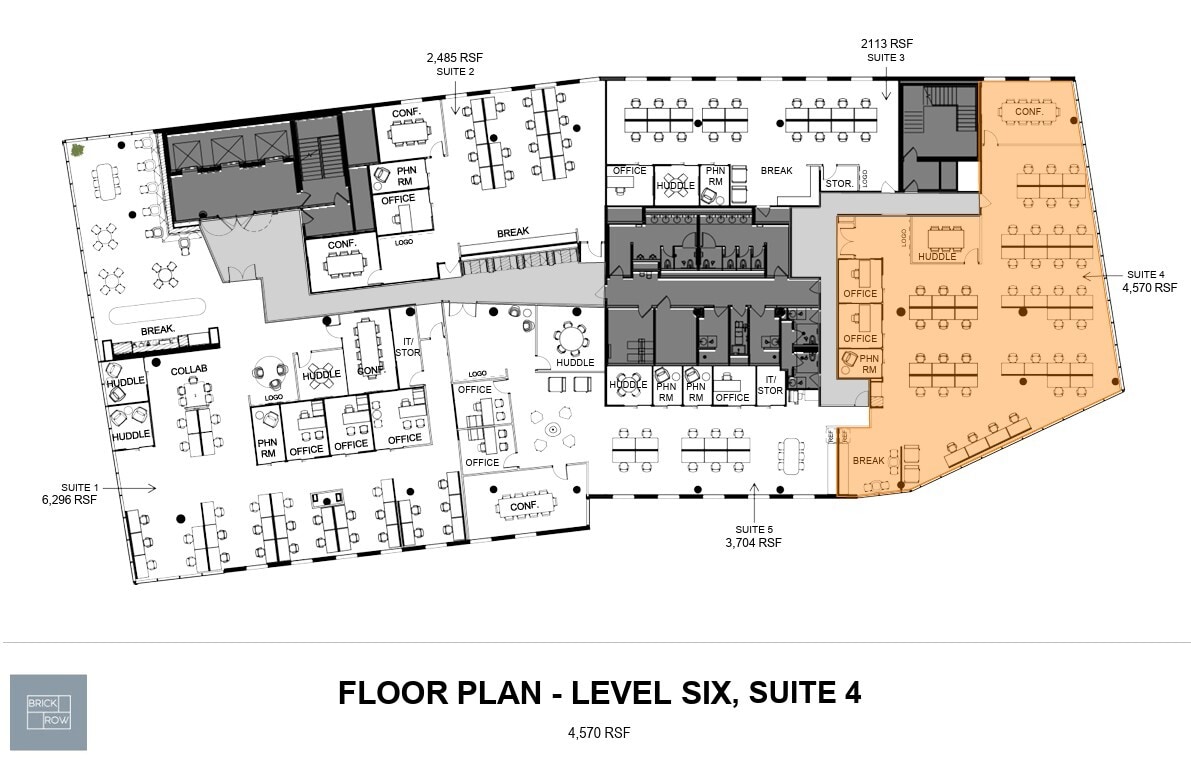 801 Barton Springs Rd, Austin, TX for lease Floor Plan- Image 1 of 1