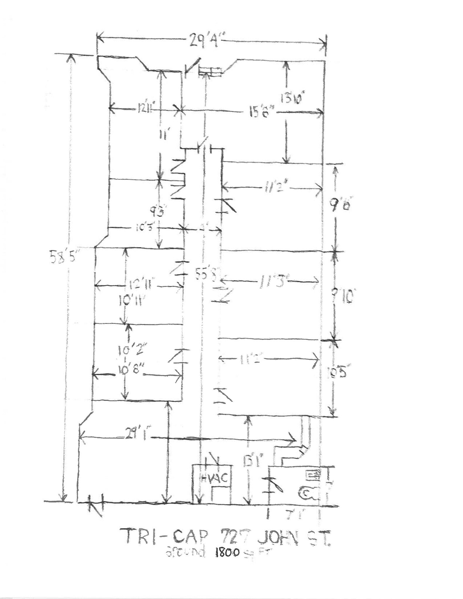 711 John St, Evansville, IN à louer Photo du bâtiment- Image 1 de 1