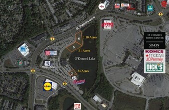 10340 O'Donnell Pl, Waldorf, MD - AERIAL map view