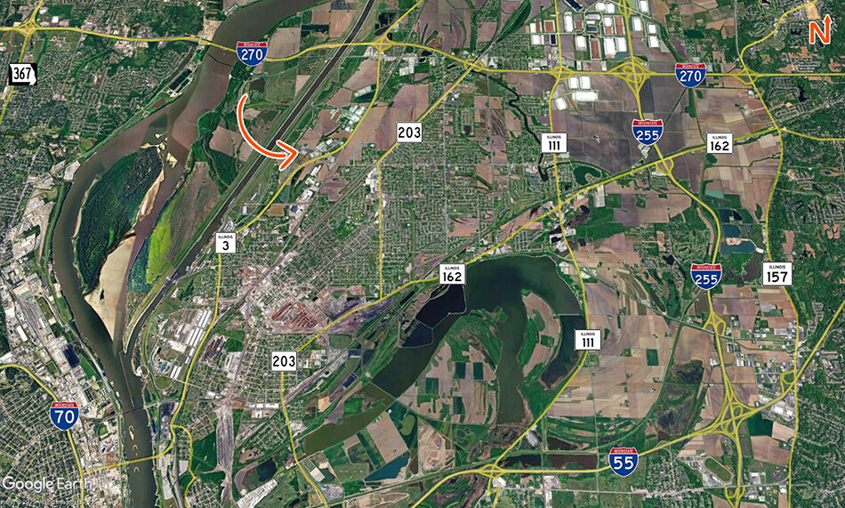 464 W Pontoon Rd, Granite City, IL à louer - Photo du bâtiment - Image 3 de 4