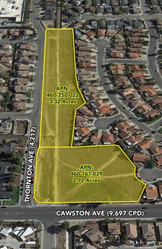 Plus de détails pour SEC S Cawston Ave & W Thornton Ave, Hemet, CA - Terrain à vendre