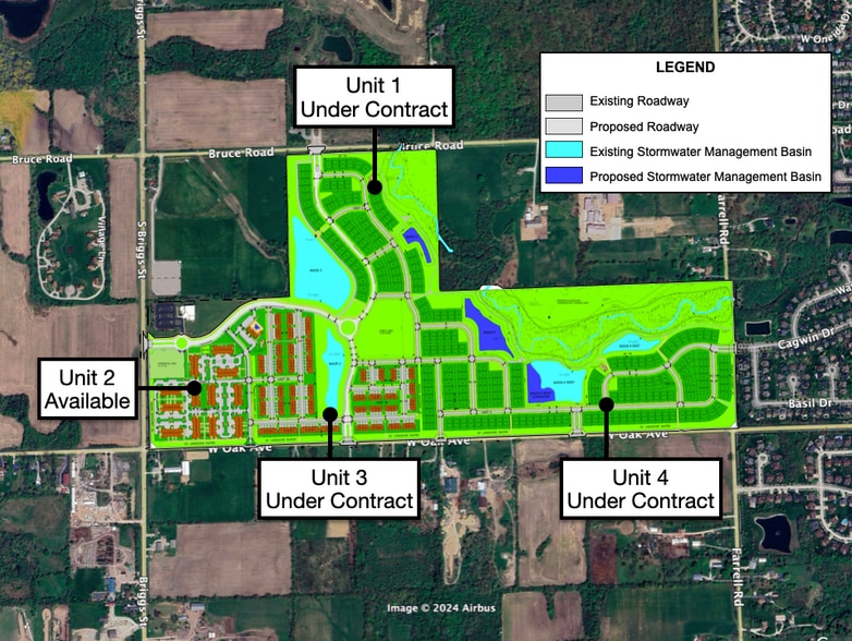NWC S. Farrel and W. Oak Ave, Lockport, IL for sale - Aerial - Image 2 of 2