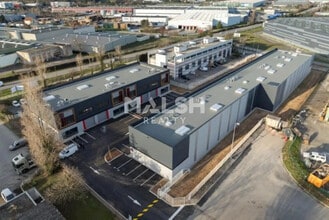 Saint-Quentin-Fallavier - AÉRIEN  Vue de la carte