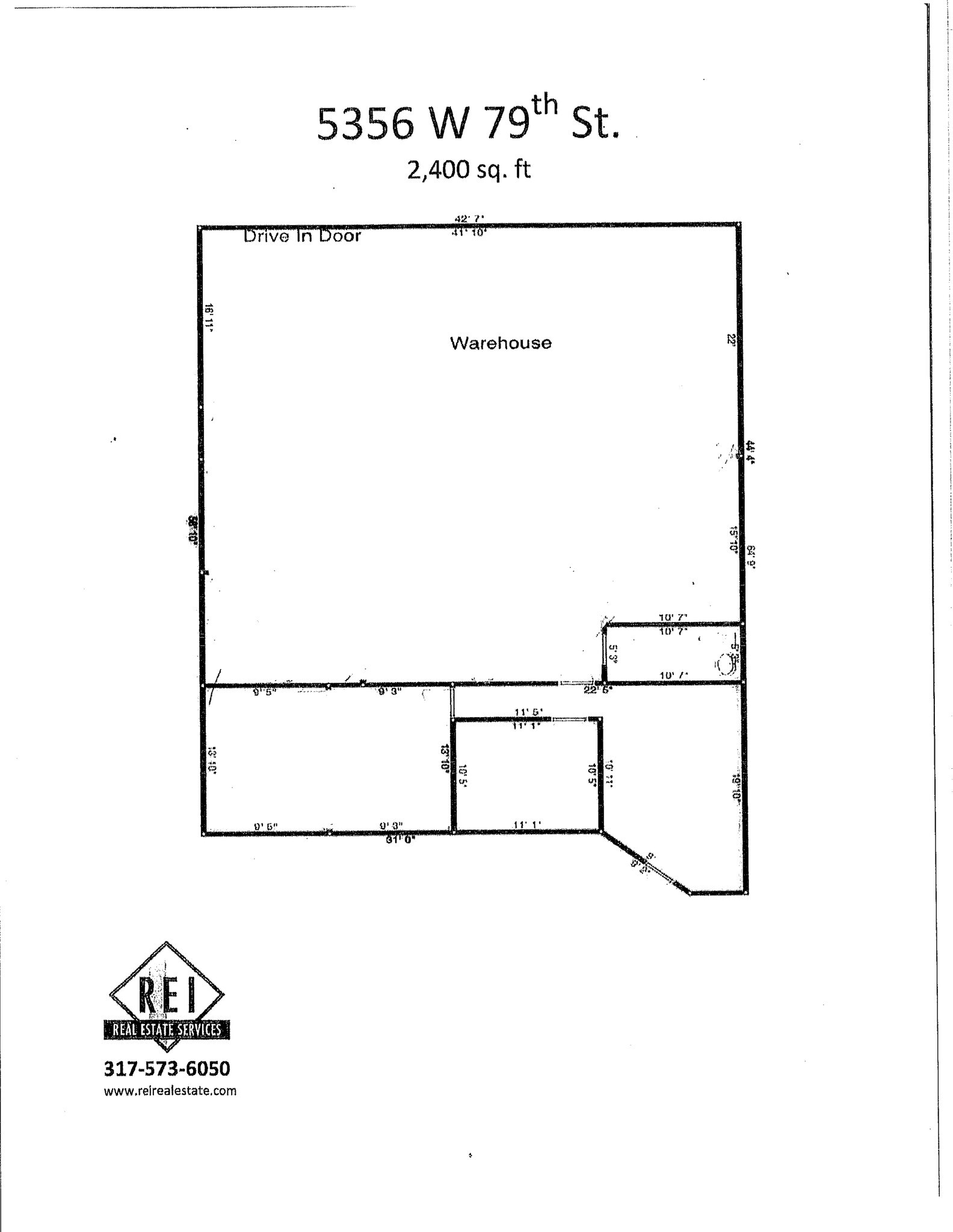 5314-5356 W 79th St, Indianapolis, IN for lease Site Plan- Image 1 of 1