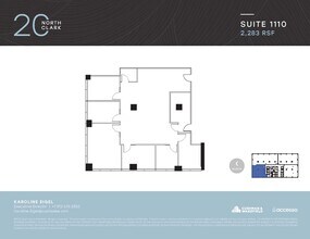20 N Clark St, Chicago, IL for lease Floor Plan- Image 1 of 1