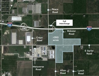 Plus de détails pour SEC Peace Rd, Dekalb, IL - Terrain à vendre