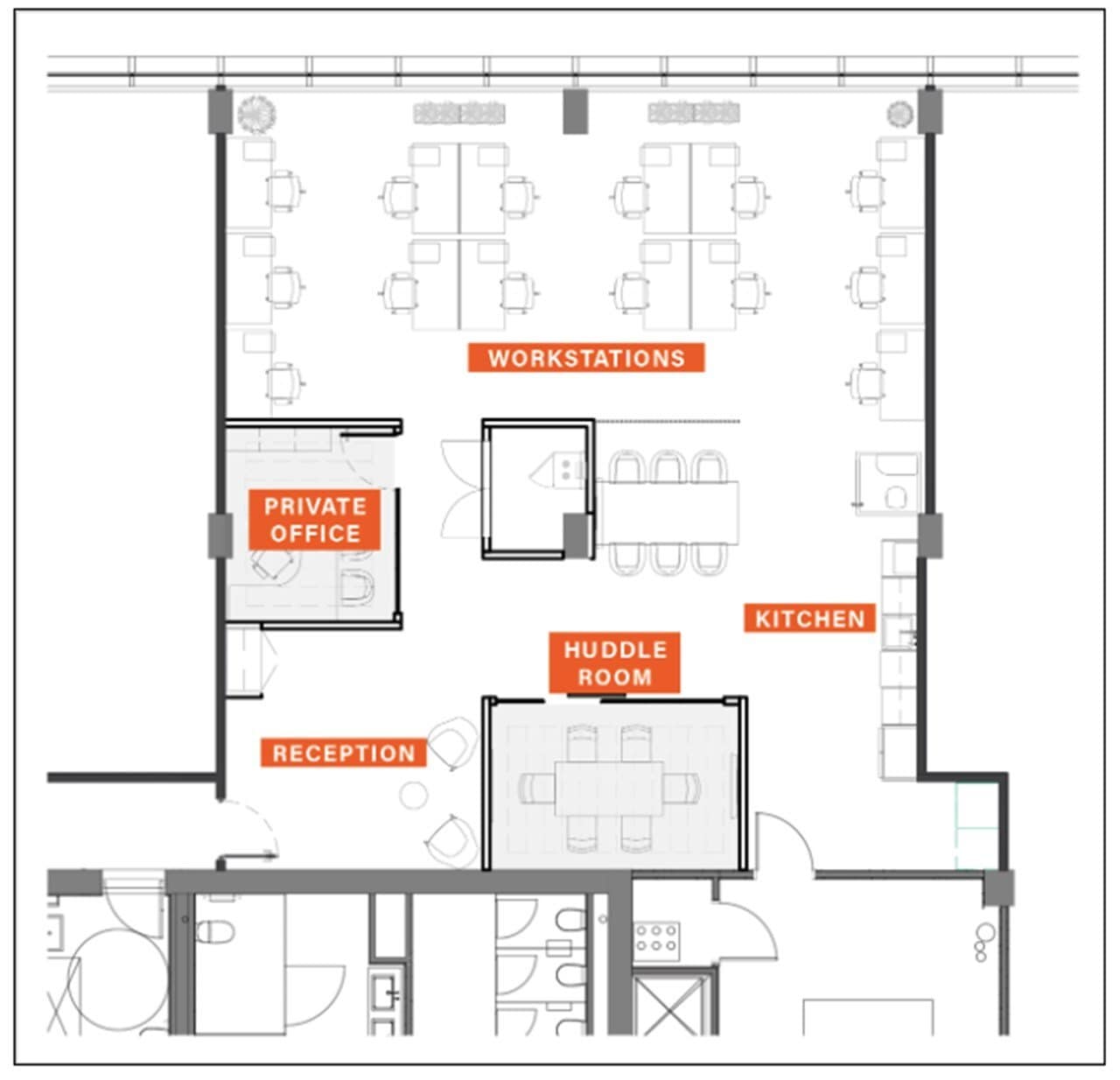 251 Queens Quay E, Toronto, ON for lease Floor Plan- Image 1 of 1