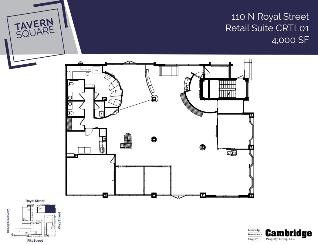 123 N Pitt St, Alexandria, VA for lease Floor Plan- Image 1 of 1