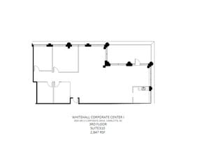 3800 Arco Corporate Dr, Charlotte, NC for lease Site Plan- Image 1 of 1