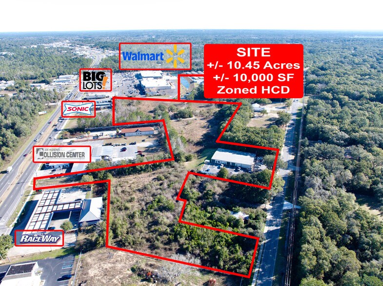 6148 Old Bagdad Hwy, Milton, FL à vendre - Aérien - Image 2 de 12
