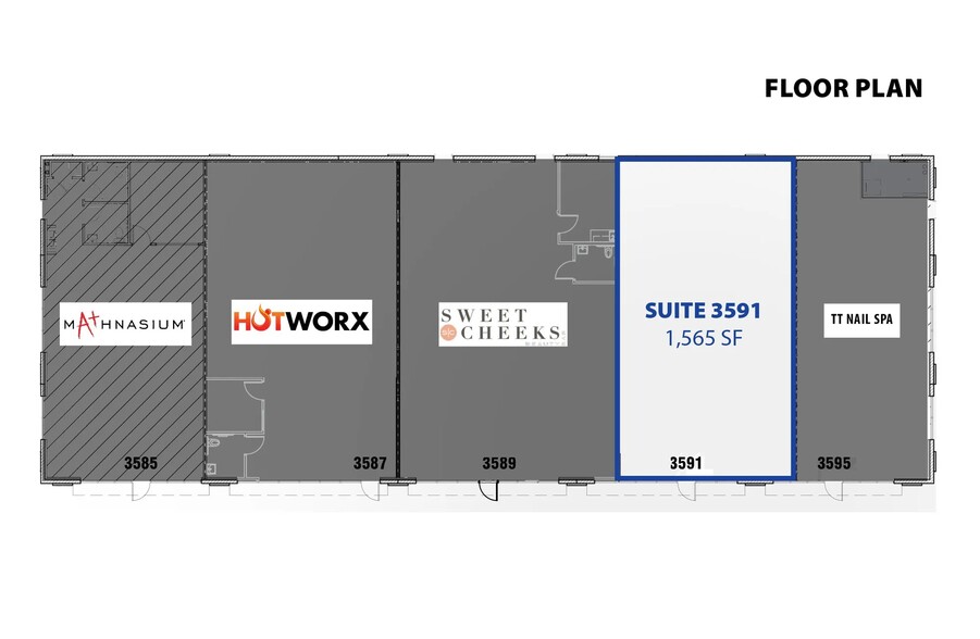 3585 S Federal Way, Boise, ID à louer - Plan d’étage - Image 2 de 8