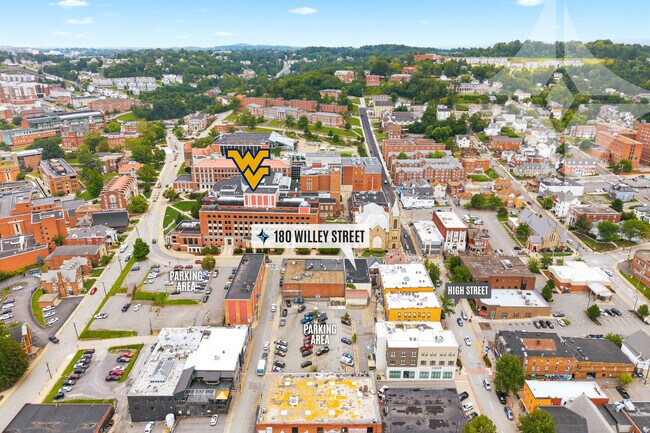 Plus de détails pour 180 Willey St, Morgantown, WV - Commerce de détail à louer