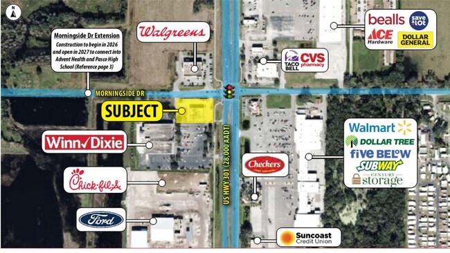 Plus de détails pour 12709 Us Highway 301, Dade City, FL - Commerce de détail à louer