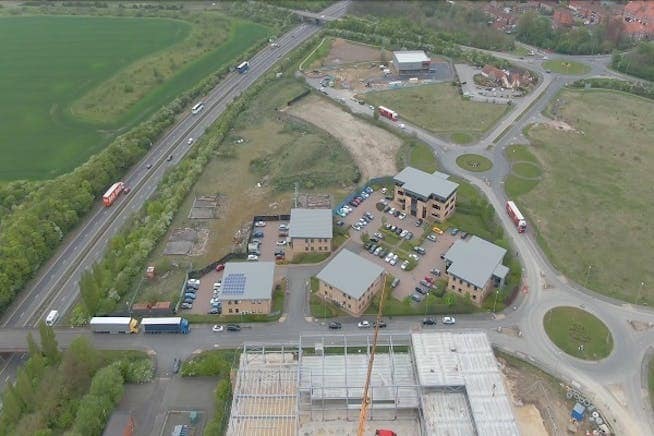 Cross Ln, Newark for sale - Aerial - Image 2 of 2